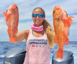 professional angler Darcie Arahill