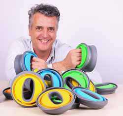 The amazing design of the flip reel